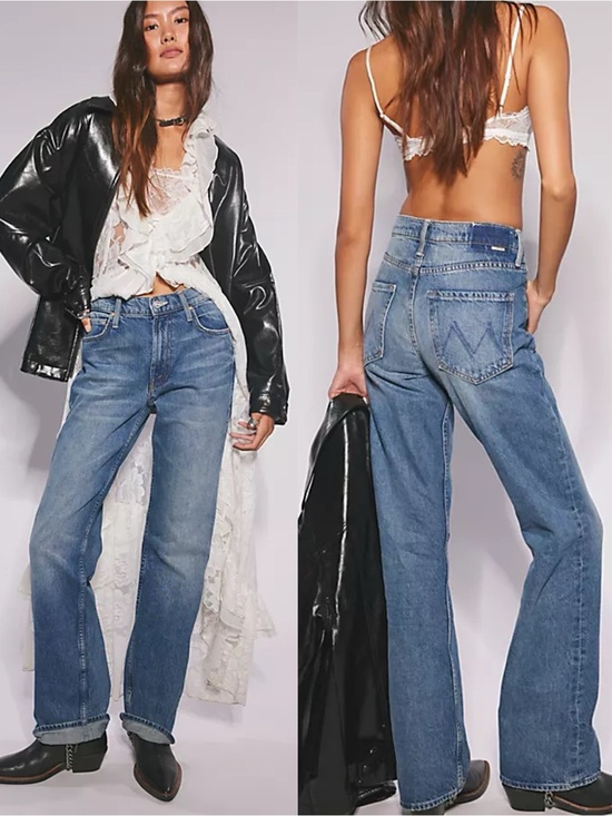 MOTHER Denim - MOTHER SUPERIOR Jeans Reifler Early Blue Size 27